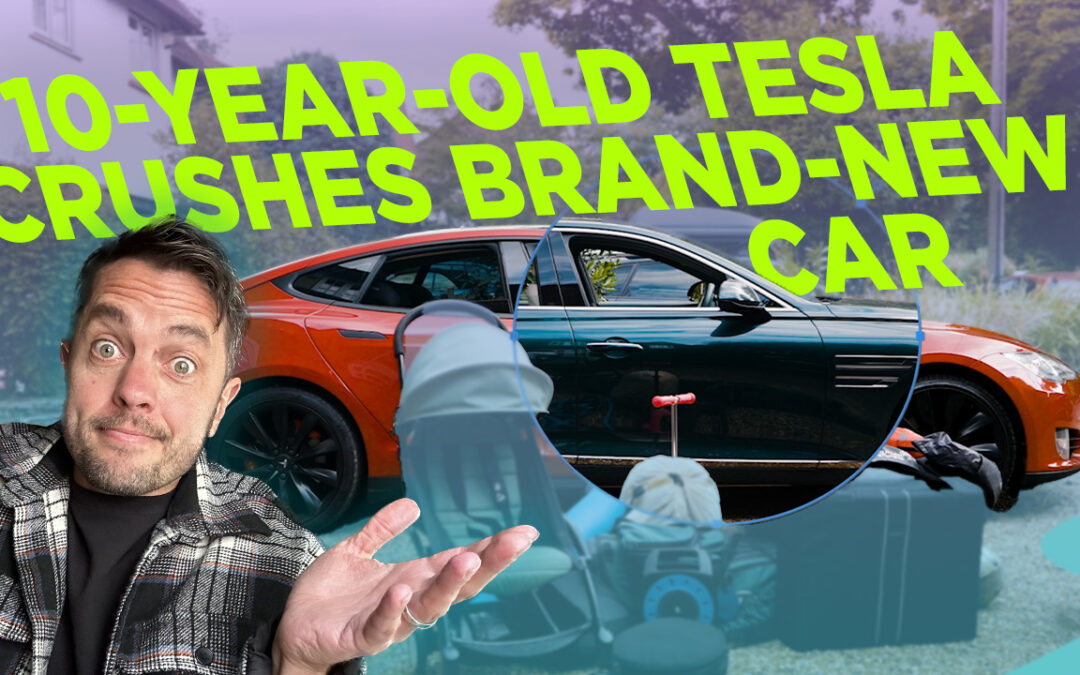 Will this TEN-YEAR-OLD TESLA beat a BRAND-NEW ELECTRIC CAR?