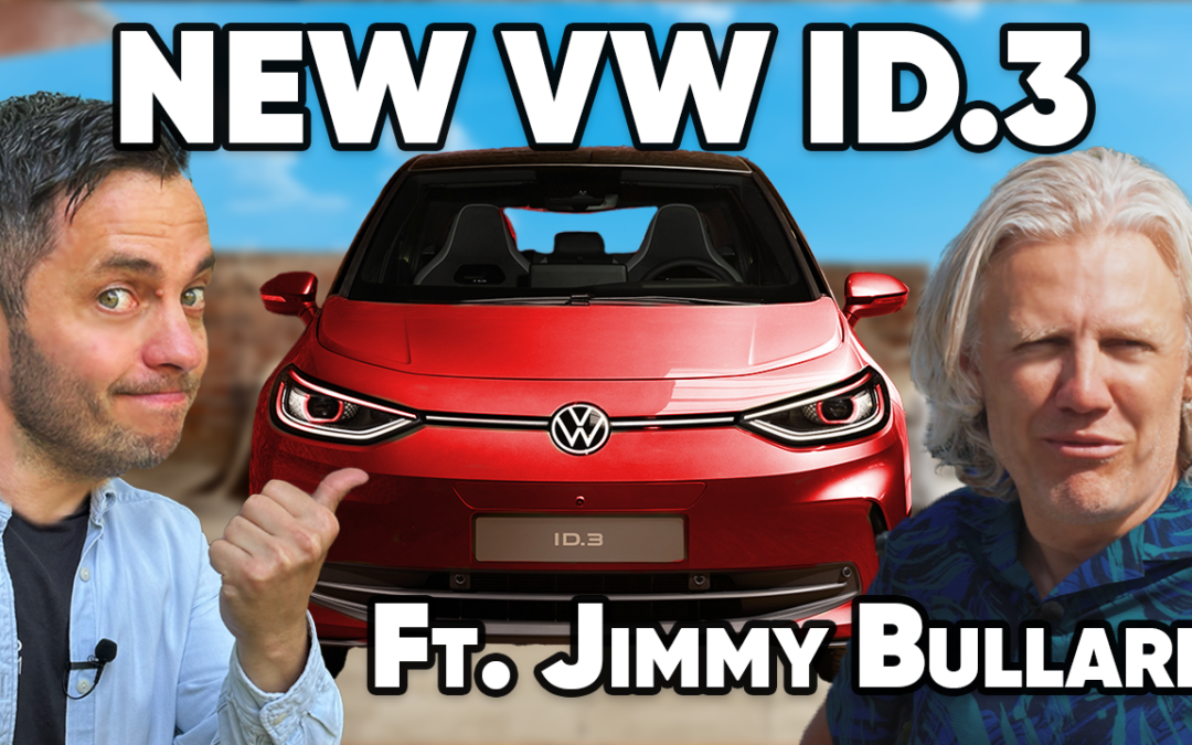 Can I CONVINCE JIMMY BULLARD to drive an ELECTRIC CAR?! – With the VW ID.3 2024…