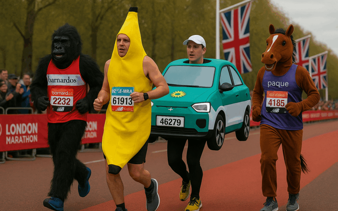 Why Electric Vehicles Road trips are a lot like the London Marathon