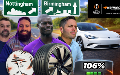 A Zero-Emission Football Road Trip: What EV Tyres, Away Days and a 64-Mile Drive Taught  | Hankook UEFA Europa League